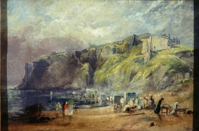 Tynemouth Castle von Percy Bay von Thomas Miles II Richardson